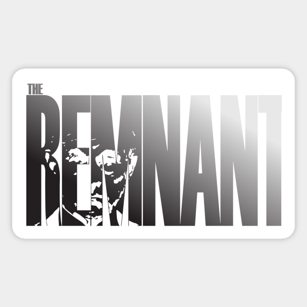 The Remnant Sticker by Classicshirts